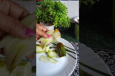 Viral cucumber salad #refreshing #salad #seasonalfruit #cucumber #healthy #youtube #shorts #kerala