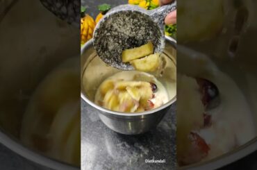 No Sugar No Custard Powder healthy fruit custard #recipe #food #ytshorts #shorts