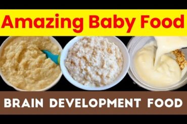 Brain Development Food For 1- 6 Years Old | Baby Food Recipes For 1+ Years Old | Mum & Munchkin