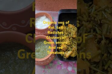 ORGANIC COOKING FOR HEALTHY LUNCH#youtubeshorts #organicgreengold #viral