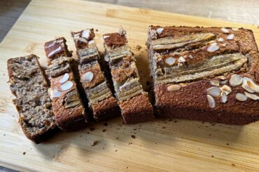 No sugar, no flour, dairy-free healthiest banana bread in the world!