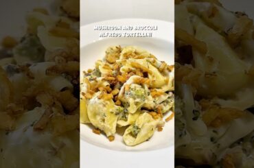 Alfredo Pasta #asmrcooking #asmrsounds #alfredo #tortellini #pasta #easyrecipe #shortsviral #shorts