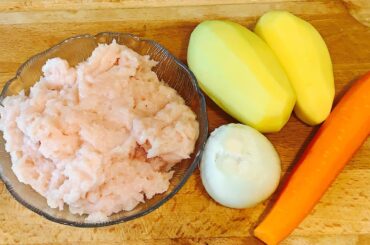 15 Minutes Lunch Recipe/Chicken And Vegetables Patties/Healthy Lunch