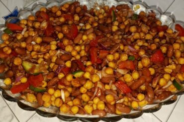 Lobia Chana Salad Recipe| Lobia Chana Chaat| Ramadan Special Recipe