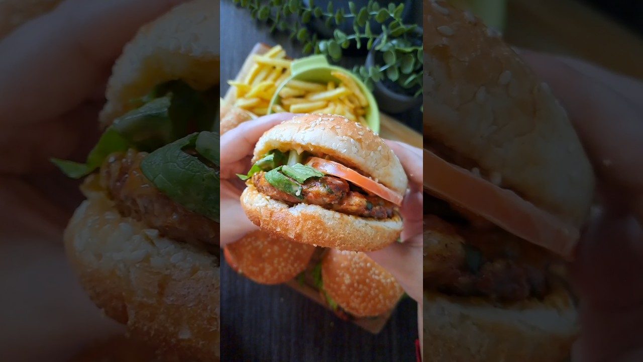 Easy Chicken Burgers | Ramadan Recipe – 11 | Healthy Recipes #food #chickenburger #iftarrecipe Easy Chicken Burgers | Ramadan Recipe - 11 | Healthy Recipes #food #chickenburger #iftarrecipe