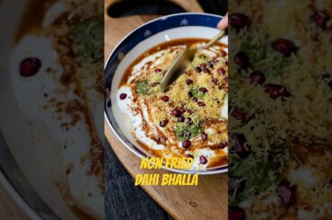Non Fried Dahi Bhalla | Holi Special | Ramadan Special | Non fried Snack | Healthy #recipe