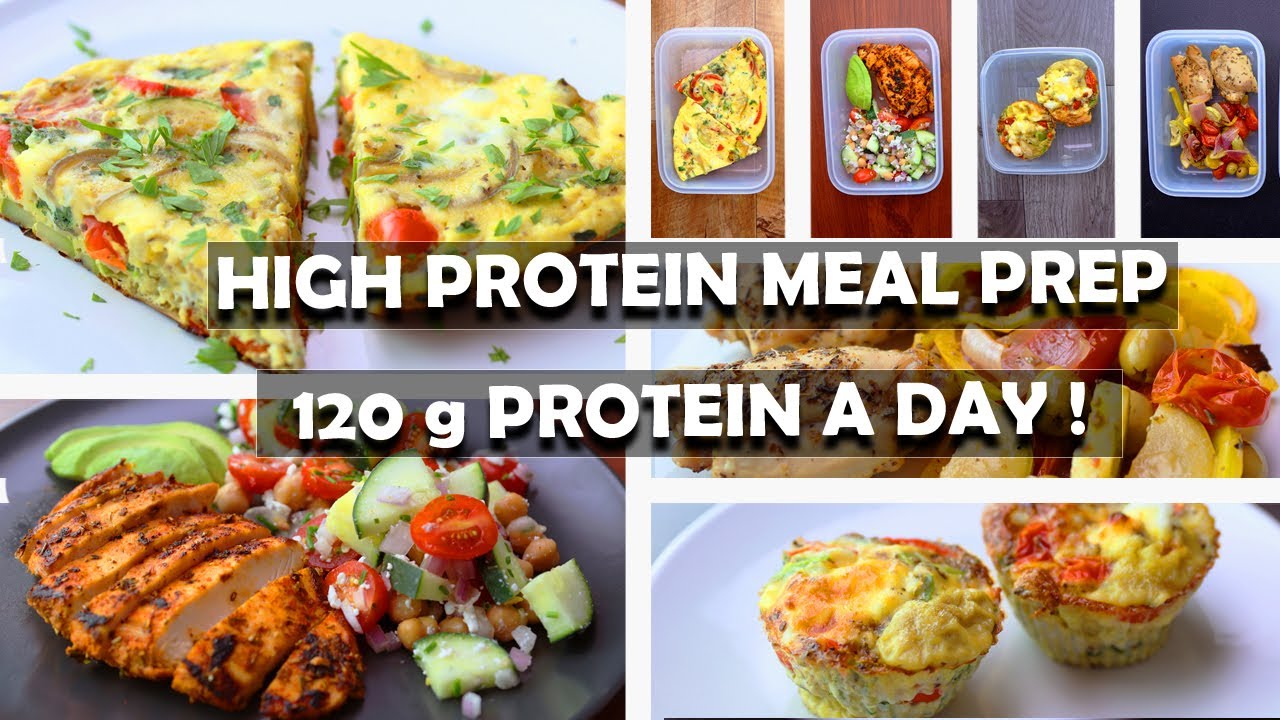 120g Protein A Day! 3 Days Low Calorie High Protein Meal Prep 120g Protein A Day! 3 Days Low Calorie High Protein Meal Prep