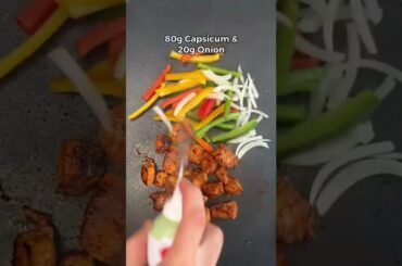 chicken Fajita burrito bown | recipes | high protein low calorie #health #fitness