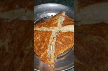 Cheese Omlette Sandwich || Viral egg recipe #shorts