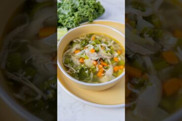 Healthy, Veggie Packed Chicken Soup