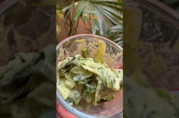 THE HEALTHIEST  WAY TO EAT CUCUMBER AND BROCCOLI  @easepsychology #salad #health #ytshorts #trend