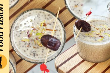 High Protein Dates Sharbat Ramadan Special Recipe by Food Fusion