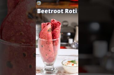 Beetroot Roti - Red, Healthy & Delicious