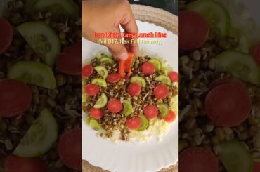 Lazy Girl High-Protein Moong Sprouts Salad | Quick & Healthy Salad for Weight Loss | 5-Minute Recipe