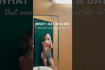 WHAT I EAT IN A DAY to FEEL GOOD #whatieatinaday #weightloss #workoutroutine