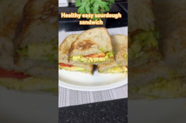 Healthy sandwich recipe to try now! #recipe #avocadosandwich #viralrecipes #foryou #eggsandwich