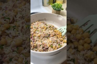 Chickpea/Chana rice | chana pulao | Easy lunch box recipe #shorts#healthy#easy