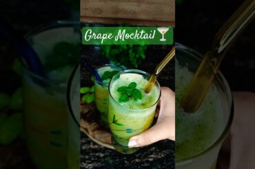 The Ultimate Refreshing Summer Mocktail Recipe #grapemojito