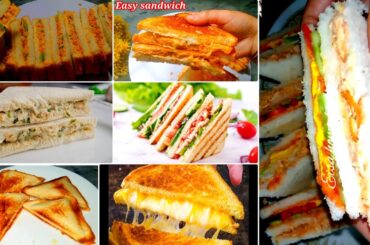 6 Yummy & Healthy Sandwich Recipe|iftar Special Sandwich Recipe|Easy sandwich Recipe for Iftar Dawat