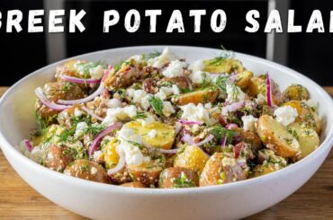Greek Potato Salad | Easy No-Mayo Potato Salad Recipe
