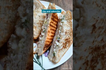 curd healthy sandwich#shorts  #sandwich #quickbreakfast #american #food #cooking #tastethetrends
