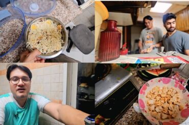 Aj new dish try ki & Muhammad ne banaya healthy chicken salad @syedroutine #NewDishExperience #Tast