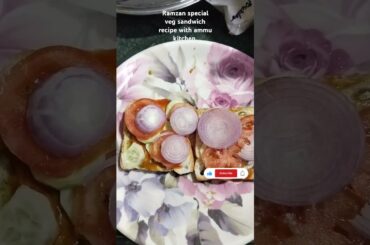 Delicious Veg Sandwich Recipe | Perfect for Ramadan Iftar | Easy & Healthy Snack#sandwhiche