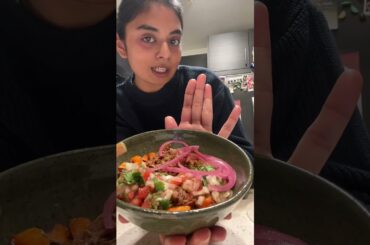 I’ve been lovinnng sweet potato bowls recently pls give me more easy weeknight dinner recs! #fyp