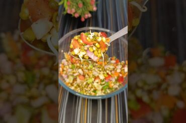 Moong Sprouts Chaat| Healthy & Tasty Breakfast
