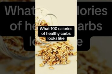 100 calories of healthy carbs #calories #caloriecounting #caloriedeficit #lowcalorie #fatloss