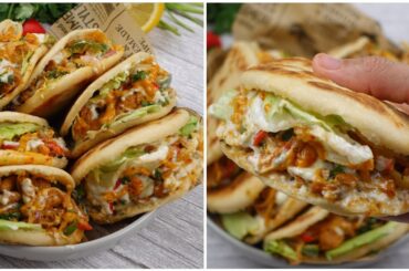 Chicken Shawarma Pocket,Ramadan Special Recipe 2025 By Recipes Of The World