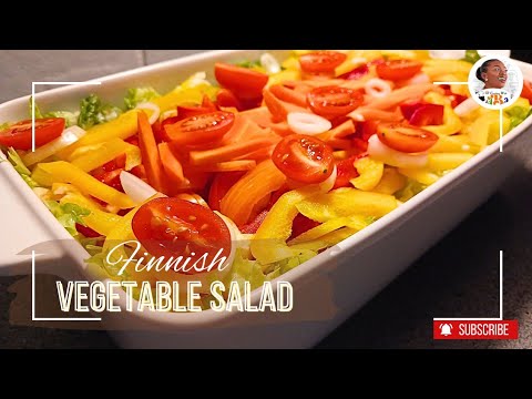 The Best Vegetable Salad for your Jollof Rice || Easy Healthy Salad Recipe The Best Vegetable Salad for your Jollof Rice || Easy Healthy Salad Recipe