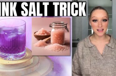 PINK SALT TRICK - PINK SALT TRICK RECIPE FOR WEIGHT LOSS - PINK SALT TRICK WEIGHT LOSS