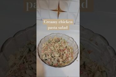 Creamy Pasta Chicken Salad|Pasta salad recipe|Healthy chicken salad|Ramadan SpecialCookingjustforyou