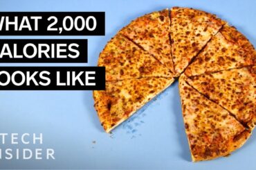 What 2,000 Calories Looks Like | Tech Insider