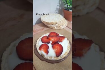 Easy Snack.#chocolate #snacks #asmr #recipe #snacksideas #fyp  #shorts #easyrecipe #rice #healthy