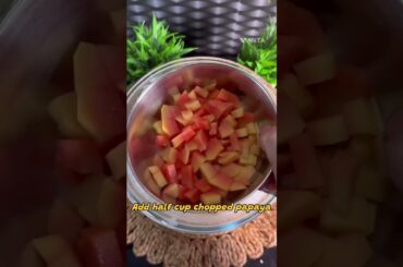 Fresh fruit cream | healthy recipes | flavour with sahin | #uyiamma