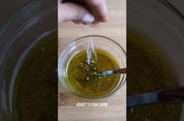 Homemade Lemon Vinaigrette Dressing | #kaynaturals #saladdressing
