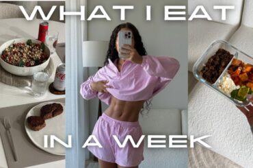WHAT I ATE THIS WEEK - healthy fat loss meals | meal prep