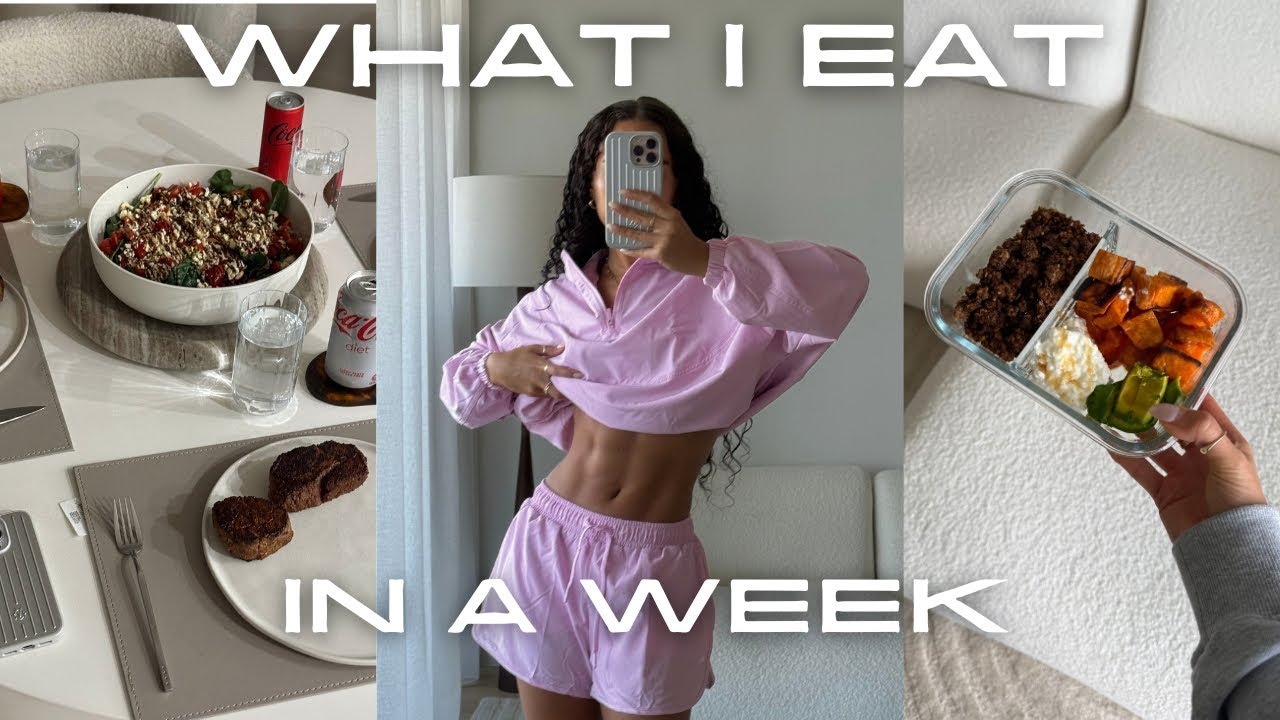 WHAT I ATE THIS WEEK – healthy fat loss meals | meal prep WHAT I ATE THIS WEEK - healthy fat loss meals | meal prep
