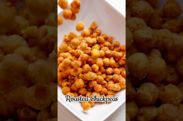 Crispy roasted Chickpeas #asmr #asmrfood #recipe #easyrecipe #roastedchickpeas #crispy #chickpeas