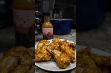 Healthy sweet & spicy wings #healthyfood #healthyrecipes