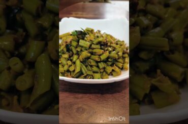 French beans fry # low calories # healthy recipes # Quick & tasty  stir fry recipe