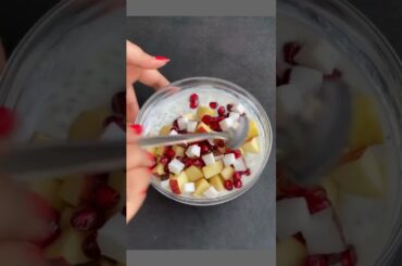 Healthy Fruit Salad Recipe for Lunch #shorts #viral #youtubeshorts #salad