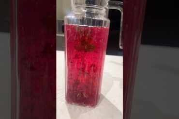 Beetroot detox drink for glowing skin and healthy gut#weightloss #trending #viralshorts #2025