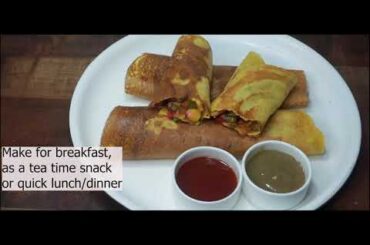 Low-Calorie Vegetable Chilla for Weight Loss-Easy & Delicious! Besan Cheela | Healthy Breakfast