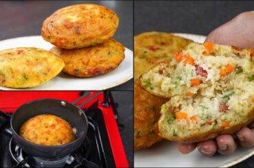 Healthy & Instant Dosa Recipes for Morning Breakfast | Suji Bun Dosa Recipe | Evening Snacks Recipe