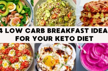 Low Carb Breakfast | Delicious Low Carb Breakfast Ideas for Your Keto Diet | Keto Breakfast