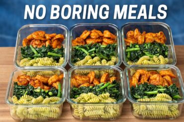 Healthy Meal Prep that ACTUALLY Tastes Good