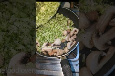 Mashroom & Brocolli Easy Lunch Recipe #shorts #healthy #cooking #dinner #lunch #viral #weightloss